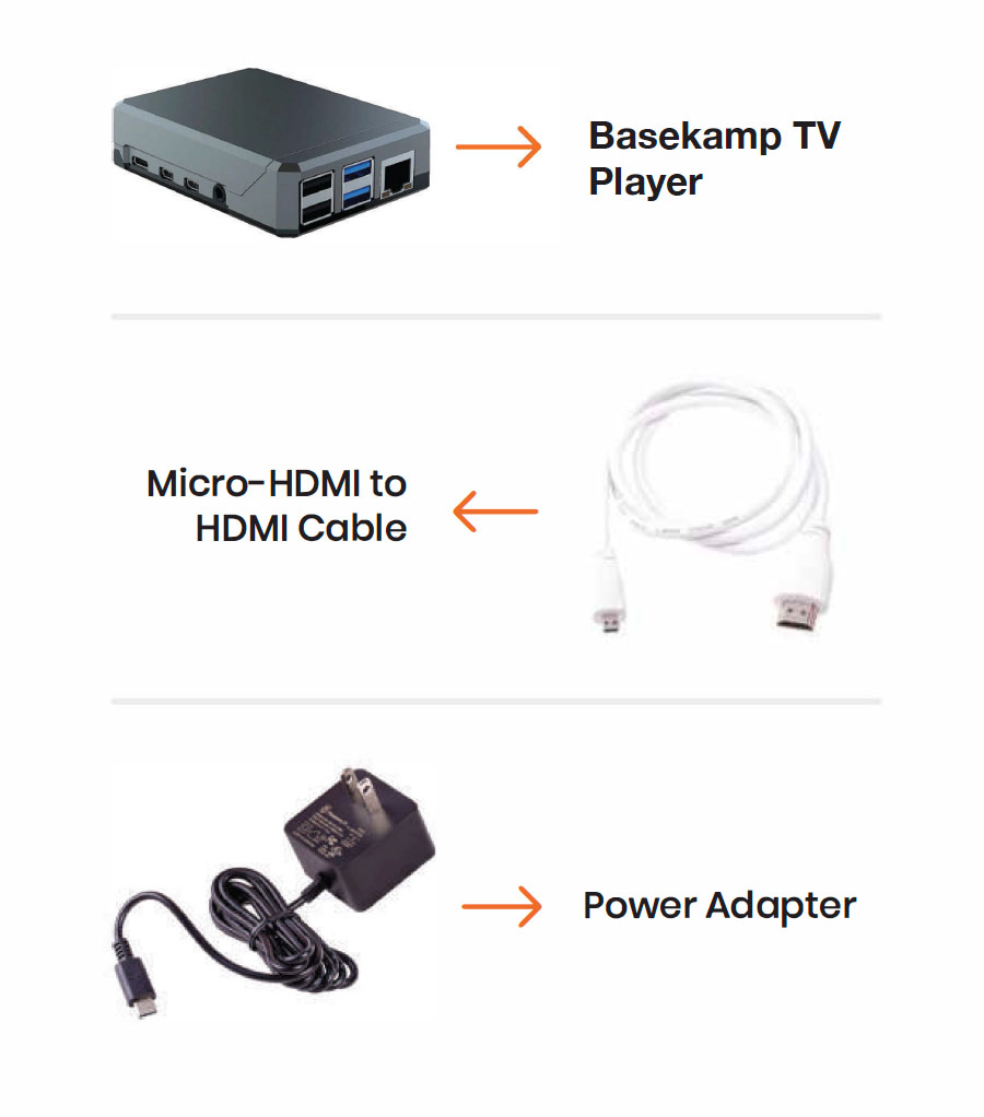 ADA TV+ equipment visuals