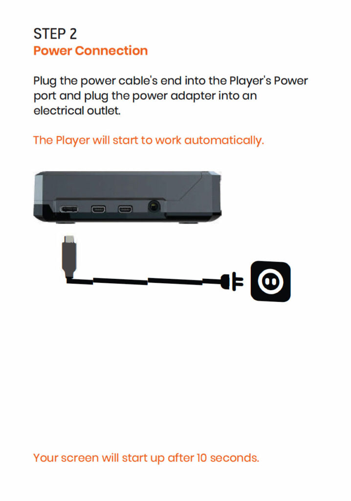 Step 2: ADA TV+ installation instructions